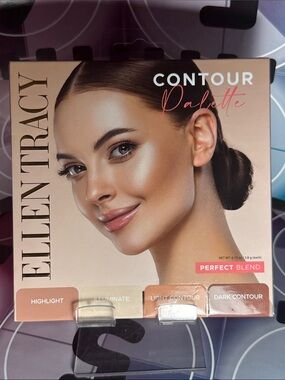 ⚡️Ellen Tracy Contour Palette - Peach, Cream, Brown & Tan Shades